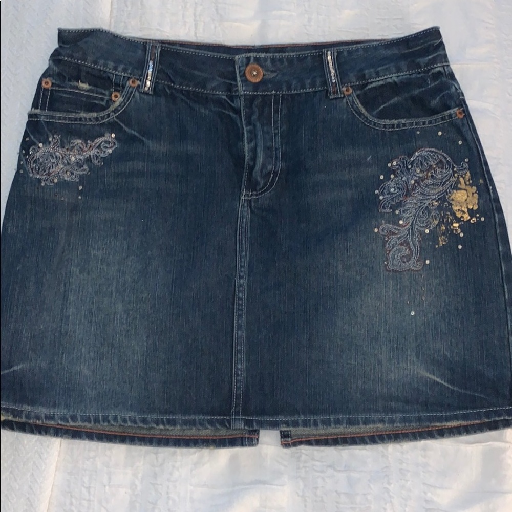 Jean Skirt